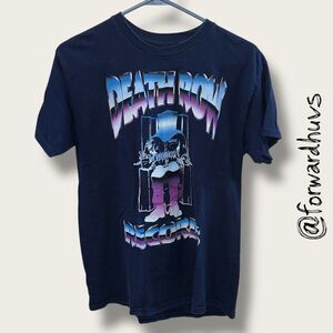 Death Row Records T-Shirt – Cosmetic Seam Flaw – Size M
